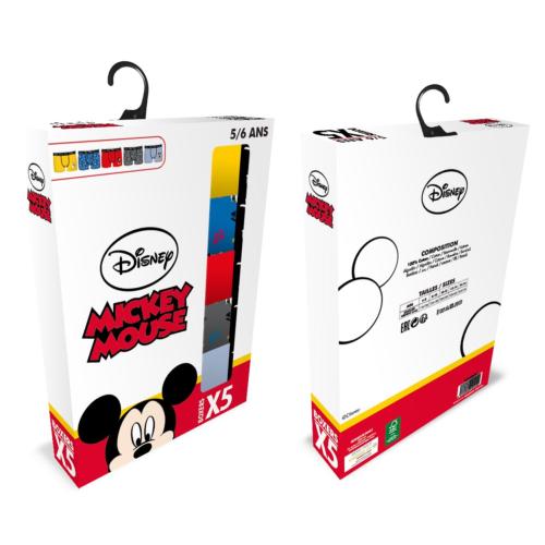 coffret 5 Boxers fantaisies enfant Disney