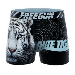 Boxer Homme |Freegun| Tigre Blanc 🐯