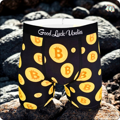 Boxer Good Luck undies |Bitcoins 💸