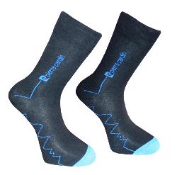 Chaussette homme pierre cardin rayure bleu 