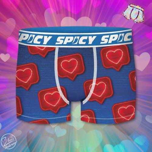 Boxer Spicy |motif LIKE | &#128151;
