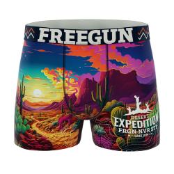 Boxer Freegun | Motif Montagne desert