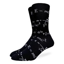 Chaussettes fantaisie E=MC