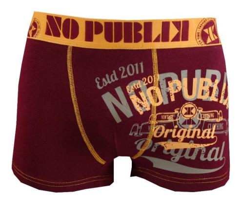 boxer Nopublik |Original bordeau