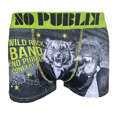 Boxer NoPublik | Motif Band Rock 