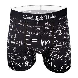 Boxer Good Luck Undies |E=MC