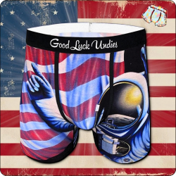 Boxer Good Luck Undies |Space usa