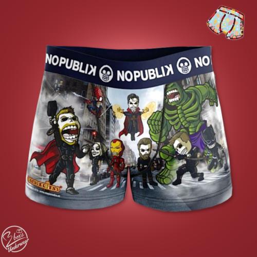 Boxer Nopublik |Avengers| Calaveritas &#128165;