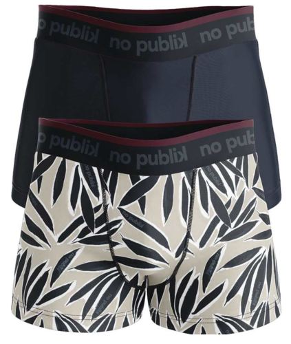 2 Boxers Nopublik |Motif Botanica
