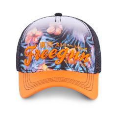 Casquette Freegun  motif Exotique