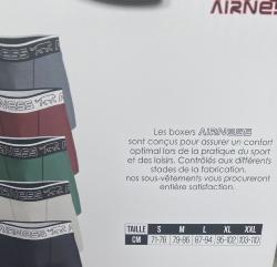 5 Boxers en Coffret Airness | Pro Colors