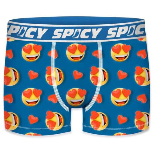 Boxer Spicy |motif Smiley coeur