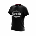 T-Shirt NOPUBLIK COTON |NOIR VINTAGE