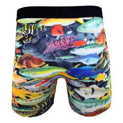 Boxer Good Luck undies |Fish