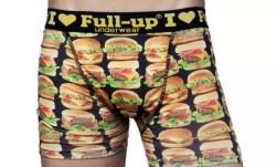Boxer Fullup fantaise motif Burger