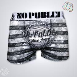 Boxer NOPUBLIK |Motif Black&White