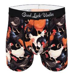 Boxer Good Luck Undies | Chickens 