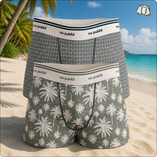 2 Boxers Nopublik |Motif Pampa 🦎