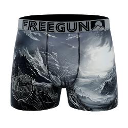 Boxer Freegun | Motif Montagne Hivers 
