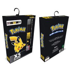 coffret 5 Boxers fantaisies enfant pokemon 