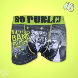 Boxer NoPublik | Motif Band Rock 