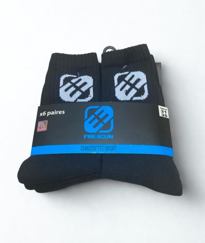 6 Paires de Chaussettes Freegun
