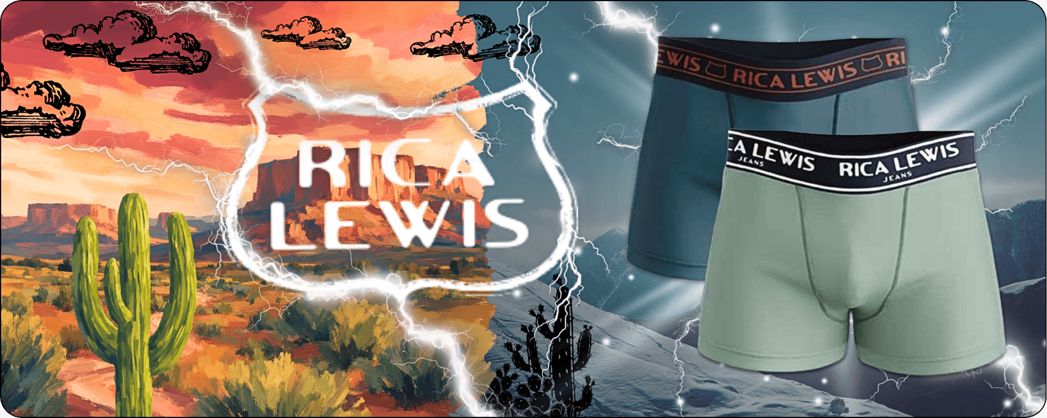 Marque rica lewis chez boxer fantaisie