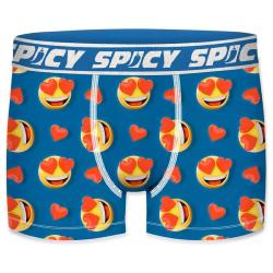 Boxer Spicy |motif Smiley coeur